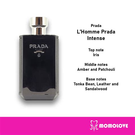 note prada homme